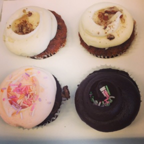 4 Gluten-free cupcakes from Billy's Bakery